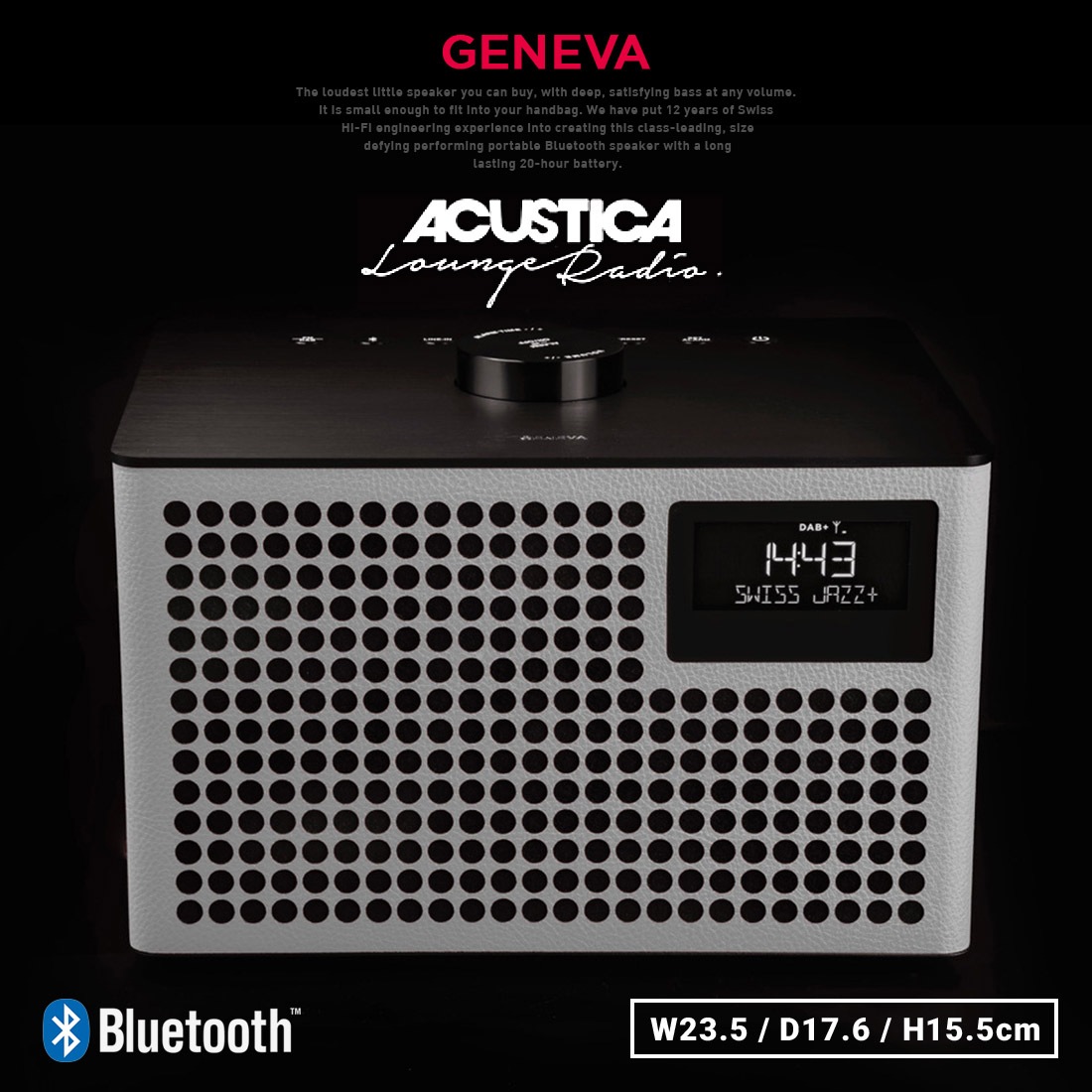 ��GENEVA �����ͥС�Acustica Lounge Radio�����������ƥ��� �饦�� �饸��Bluetooth �������� �ݡ����֥륹�ԡ������ڥ���ӥ˼����б����ʡۡ�RCP��