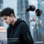 ��YEVO ����������YEVO AIR �磻��쥹����ե���<br>��������।�������ӡ��ϥ󥺥ե꡼���á�Bluetooth 4.2���֥롼�ȥ�������̩�ķ����������ӡ��ⲻ��