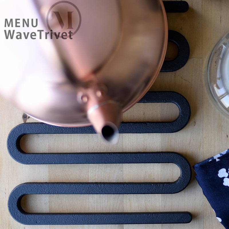 Audo Copenhagen ウェーブトリベット 鍋しき<br> キッチン スカンジナビアンデザイン 陶器 なべしき【コンビニ受取対応商品】【母の日】【RCP】