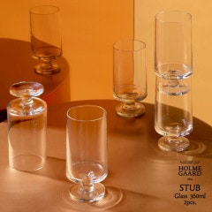 HOLMEGAARD/ۥ६ɡSTUB 360ml  2pcs/ glass / GRATHE MEYER  IBI TRIER MORCH / 饹 / 2ĥå / 졼ơޥ䡼  ӡȥꥢ⡼̲ / ǥޡ 