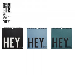 ��DESIGN LETTERS/�ǥ�����쥿�����ۥ������륫������2020��HEY��WALL CALENDAR/Arne Jacobsen/Beautiful Typography����͡��䥳�֥���/�����������ݥ���ե�