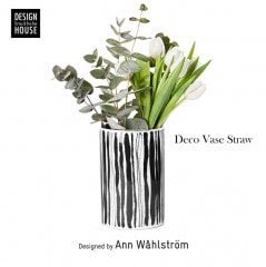 ��Design House Stockholm��DECO VASE STRAW �ǥ��١��� ���ȥ��������ȥ��� �ǥ�����ϥ������ȥå��ۥ�� 501047892000��straw ���� �ե��١������̲���