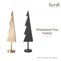 ferm LIVINGWinterland TreeSolidեեӥ󥰡󥿡ɥĥ꡼ꥹޥ   ӥ Ǽ ̲ ƥꥢ ʪ