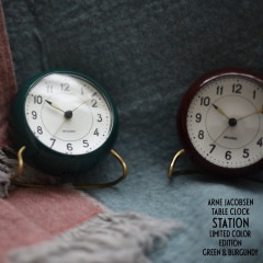 ARNE JACOBSEN/͡䥳֥ۥơ֥륯å 2019  ơ TABLE CLOCK/STATION/꡼/Сǥ參顼/֤/̲/ǥޡӥ˼б