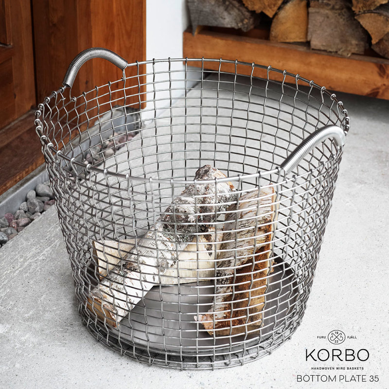 【KORBO/コルボ】BOTTOM PLATE35/プレート35スウェーデン/北欧/カゴ/プレート日本正規代理店品