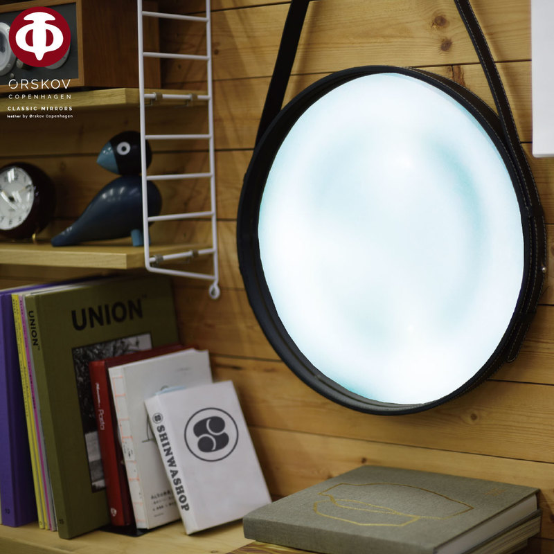 〈ペンカップキャンペーン対象商品〉【ORSKOV/オルスコフ】クラシックミラー ラウンド 40cm/Classic Mirrors/Round/OR-365001