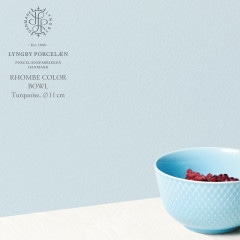 LYNGBY PORCELAIN/ӥ塼ݡRHOMBE COLOR BOWL 11cm//顼/ܥ/STILLEBEN/Turquoise/Blue/Porcelain/ȭ//ƥ졼٥//֥롼