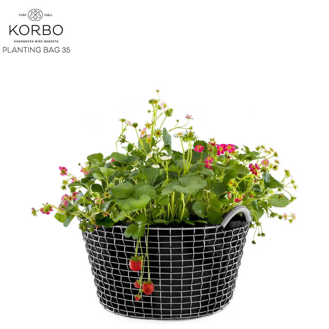 【KORBO/コルボ】PLANT BAG35/プラントバッグ35スウェーデン/北欧/カゴ/ガーデニング日本正規代理店品