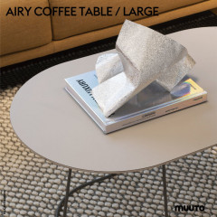 Muuto/ࡼȡAIRY COFFEE TABLE / LARGE/꡼ҡơ֥/L/ץ饤å/FENIXߥ͡/Cecilie Manz/ꥨޥ