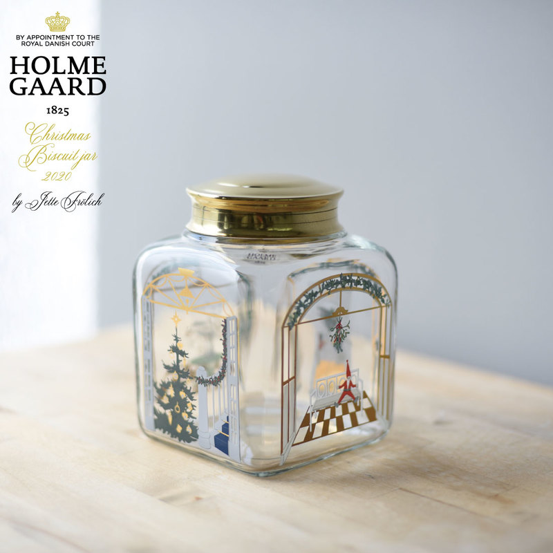 HOLMEGAARD ホルムガード Biscuit Jar 2020 Jette Frolich ビスケットジャー イエッテ・フローリッヒ キッチン クリスマス インテリア 北欧 令和2年 コンビニ受取対応