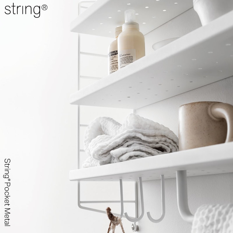 【葛西薫カレンダープレゼント】String Pocket Metal/ストリングポケットメタル/ストリングシェルフ/棚/リビング/収納/本棚