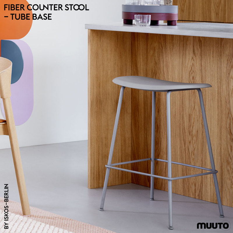 MUUTO FIBER COUNTER STOOL TUBEBASE ISKOS-BERLIN ムート ファイバー カウンタースツール チューブベース イスコス・ベルリン
