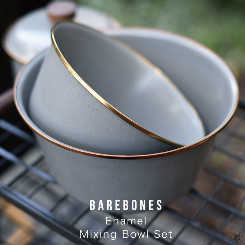 Barebones Enamel Mixing Bowl Set ベアボーンズ エナメル ミキシングボウル 2個セット 琺瑯 食器 20235032002000 