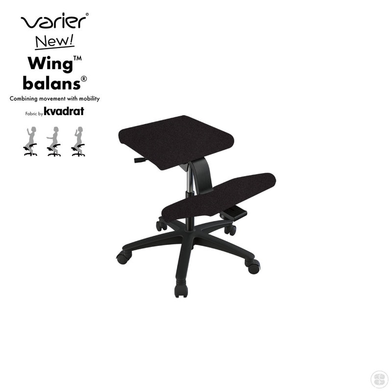 Varier ヴァリエール New Wing Balans Chair Kvadrat Revive 新ウィングバランスチェア クヴァドラ リヴァイヴ