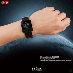BRAUN �֥饦�� watch BN0106BKBTG �ӻ��� �����å� �ӥ��ͥ� ���