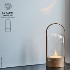 LE KLINT CANDLELIGHT Wireless Portable Lantern Philip Bro Ludvigsen �졦������ �����ɥ�饤�� �磻��쥹 �ݡ����֥� ��󥿥� �ե���åס��֥�����ɥ��������� ���� LED �̲� �ǥ�ޡ���