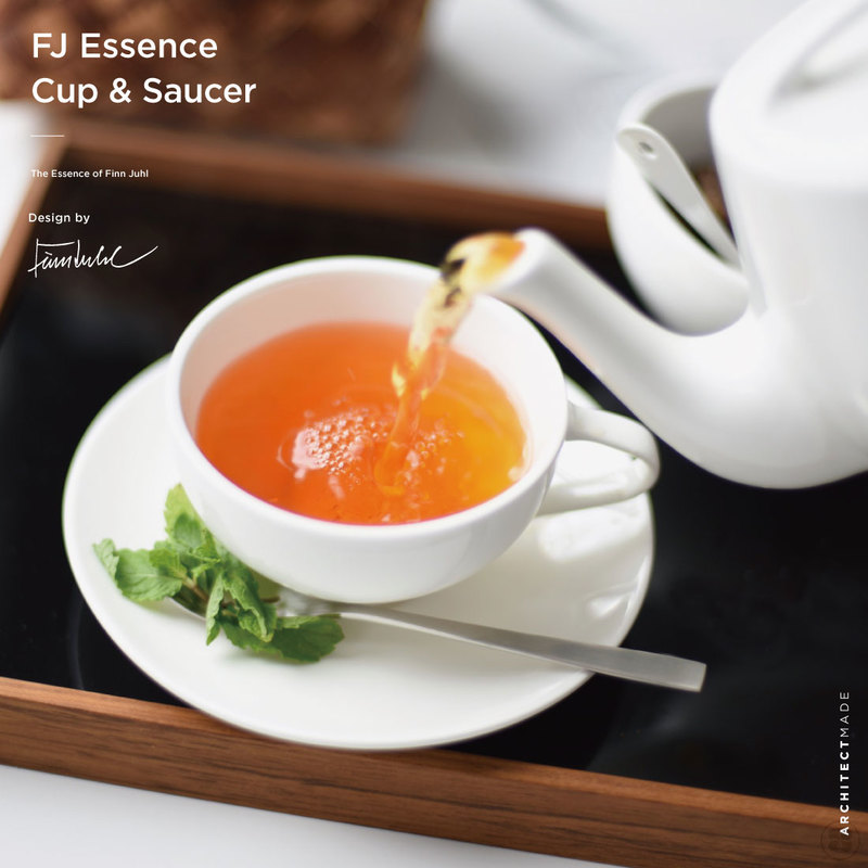 ARCHITECTMADE/FJ Essence/Cup & Saucer/Finn Juhl/アーキテクトメイド/FJエッセンス/カップ＆ソーサー/フィン・ユール/食器/白磁器