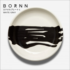 BORNN/ܡ/ENAMEL PLATE L/ʥץ졼///ۡ/ȥ륳/Υȡ/å