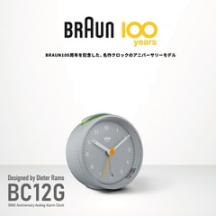 BRAUN �֥饦�� 100th Anniversary Analog Alarm Clock BC12G 100��ǯ��ǰ ���ʥ��� ���顼�� �����å��ڥ��ե��ý���