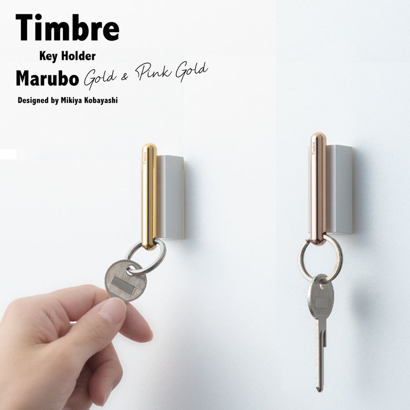 ��Timbre/�ƥ���֥��KeyHolder Marubo Gold & Pink Gold/�ޥ��/�����ۥ����/�������/�ԥ󥯥������/���� ����/Mikiya Kobayashi/����ӥ˼����б���RCP��