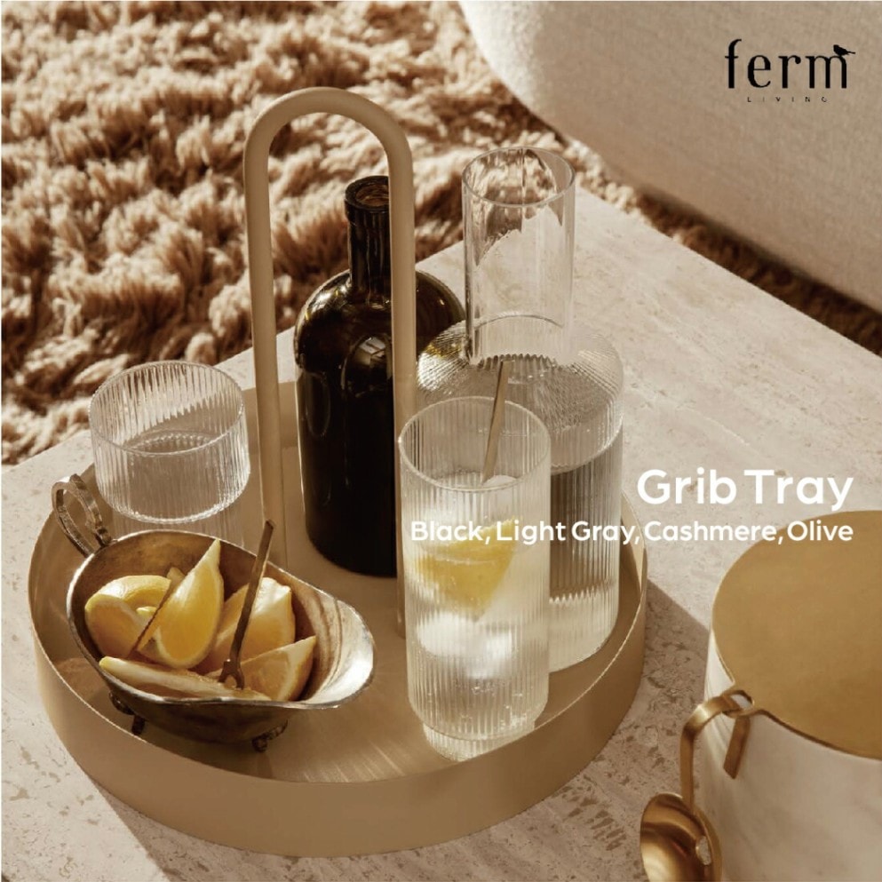 【日本正規販売品】ferm LIVING ファームリビング Grib Tray グリブトレイ メイクボックス　収納　北欧 インテリア