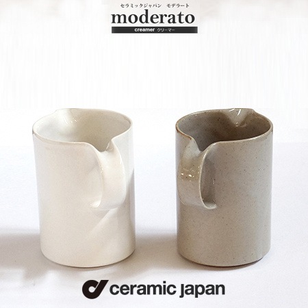【ceramic japan】セラミック・ジャパン/moderato モデラート creamer クリーマー シロップ/ミルクピッチャー/カフェ/コーヒー/ブランチ/来客/陶器/磁器/荻野克彦【コンビニ受取対応商品】【RCP】