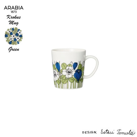 ARABIA/ӥ/Krokus/Mug/Green/Esteri Tomula/å/ޥ/꡼/ƥꡦȥ