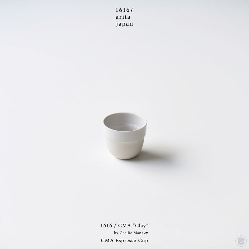 1616/arita japan/CMA “Clay”/CMA Espresso Cup/Cecilie Manz/イチロクイチロクアリタジャパン/エスプレッソカップ/セシリエ・マンツ/百田陶園/佐賀県/有田焼