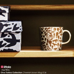 iittala/å/Oiva Toikka Collection/Cheetah brown/Mug 0.3l/Сȥå쥯//֥饦/ޥ/300ml