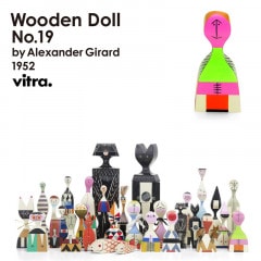 vitra �����ȥ� Wooden Doll ���åǥ�ɡ��� No.19 Alexander Girard ���쥭������������顼�� ���֥��� ����ƥꥢ �ե�����������