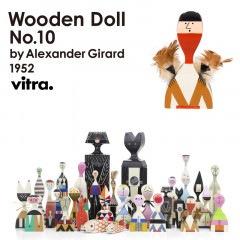 vitra �����ȥ� Wooden Doll ���åǥ�ɡ��� No.10 Alexander Girard ���쥭������������顼�� ���֥��� ����ƥꥢ �ե�����������