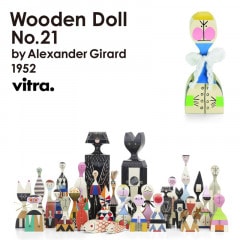 vitra �����ȥ� Wooden Doll ���åǥ�ɡ��� No.21 Alexander Girard ���쥭������������顼�� ���֥��� ����ƥꥢ �ե�����������