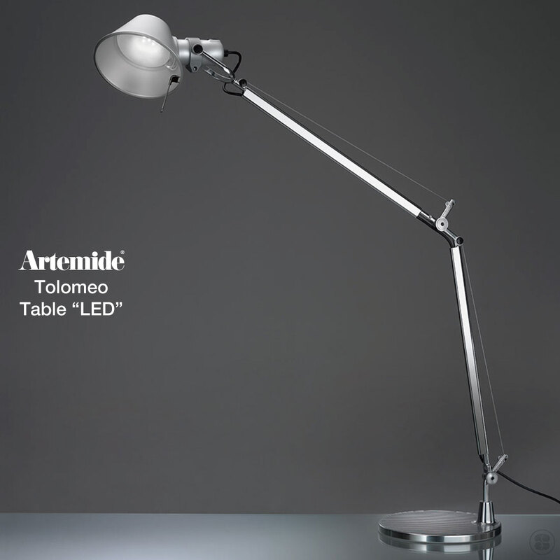 Artemide Tolomeo Table LED アルテミデ トロメオ/テーブル Michele De Lucchi Giancarlo Fassina ミケーレ・デ・ルッキ/ジャンカルロ・ファッシーナ