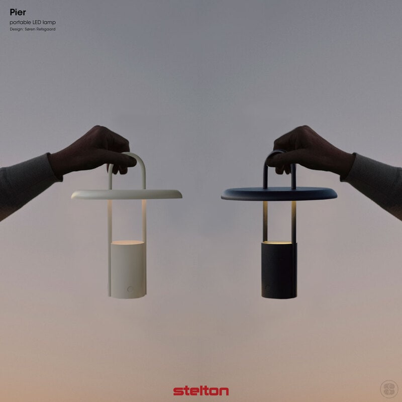 Stelton/Pier portable LED lamp/Soren Refsgaard/ステルトン