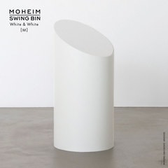 MOHEIM ��إ��� SWING BIN �������󥰥ӥ� M White��White �ۥ磻�� Made in JAPAN ������ ����Ȣ �����ȥܥå���