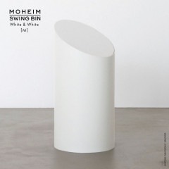 MOHEIM ��إ��� SWING BIN �������󥰥ӥ� M White��White �ۥ磻�� Made in JAPAN ������ ����Ȣ �����ȥܥå���