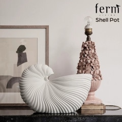 ferm LIVING եӥ Shell Pot ݥå   ե١ ̲<br><br>ܤǤ͵̲֥ferm LIVING / ̤դˤեߥ˥ʥݥå