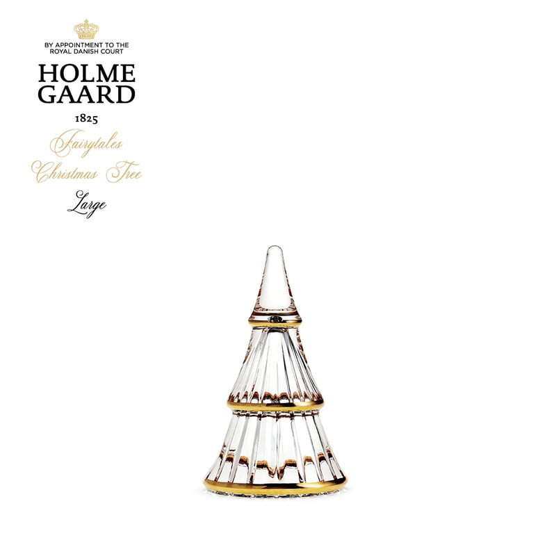 ホルムガード フェアリーテイルズ ツリー クリスマス クリスマスツリー Lサイズ クリア ガラス 置物 北欧 HOLMEGAARD インテリア L