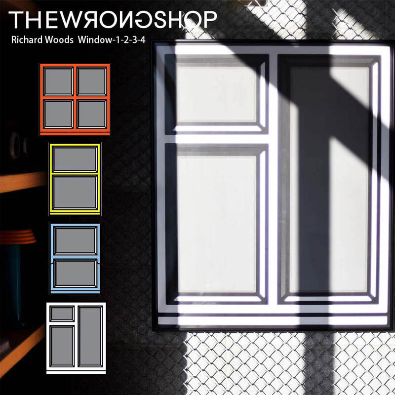 WRONGSHOP 󥰥å Window ɥ Richard Woods 㡼ɡå  饹 PosterUKܾΦ̾ƥȺʤ򥳥쥯󤹤WRONG SHOP