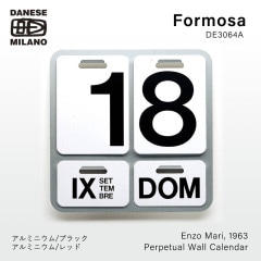 DANESE ���͡��� Enzo Mari ����ĥ����ޡ��� FORMOSA �ե���⥵ �Ѹ�ɽ�� DE3064A �ɳݤ��������� �����ꥢ �ߥ��