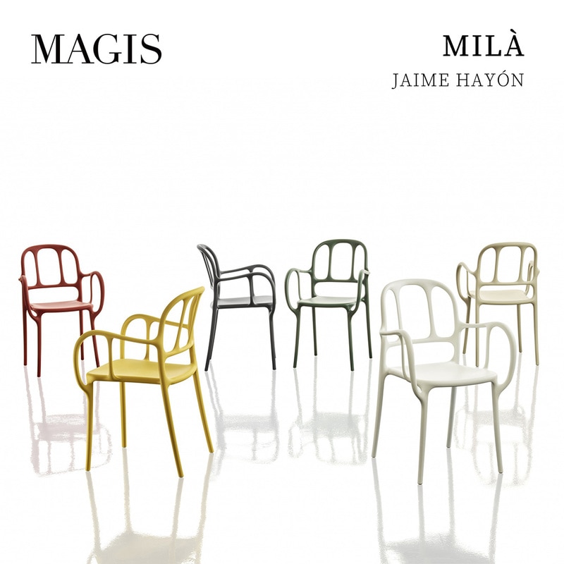 MAGIS マジス Mila ミラ Jaime Hayon ハイメ・アジョン 椅子 屋外家具 ダイニングチェア ガーデンチェア