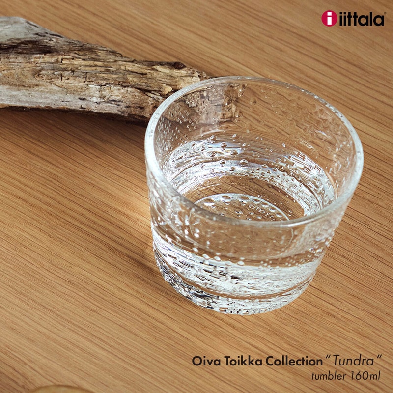 iittala イッタラ ツンドラ タンブラー 160ml Tundra オイバトイッカ 1066202<br><br>長年待ち望んだ、オイバ・トイッカのツンドラコレクションの復刻