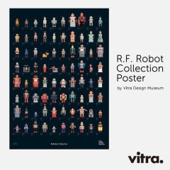 vitra Design Museum ܥåȥ쥯ݥ Robot Collection Poster ȥǥߥ塼 ̲ ñ ե졼 