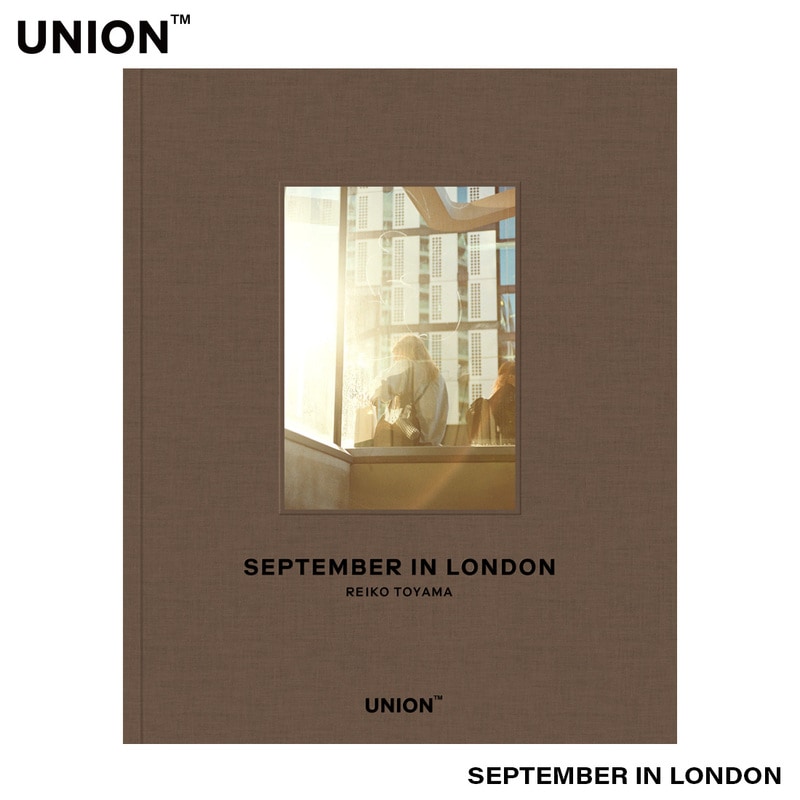 UNION ユニオン SEPTEMBER IN LONDON セプテンバーインロンドン REIKO TOYAMA 当山礼子 フォトブック 写真集<br><br>Union Publishing Limitedより待望の写真集の第二弾
