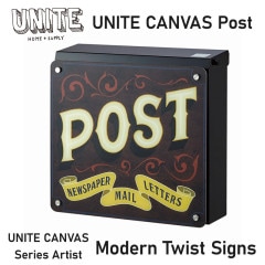 UNITE CANVAS ݥ ɳݤ   ʥ Х ͹ؼ ۥ磻 ֥å ֥饦 ȡ Modern Twist Signs