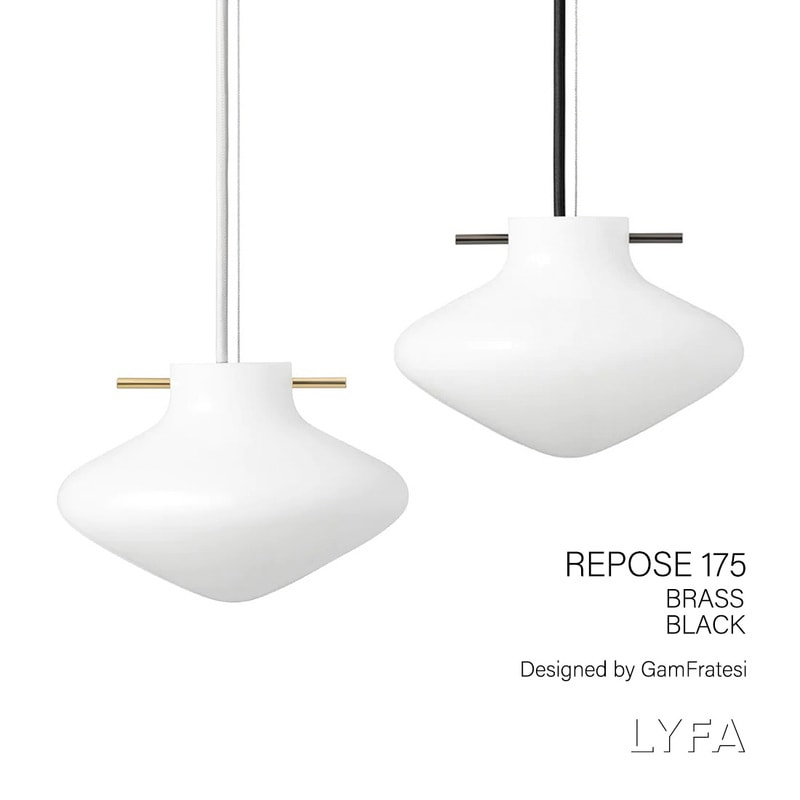 LYFA リーファ REPOSE リポーズ 175mm GamFratesi ガムフラテージ ペンダントランプ 北欧 照明 ライト<br><br>「簪（かんざし）」をモチーフにデザインされたペンダントランプ