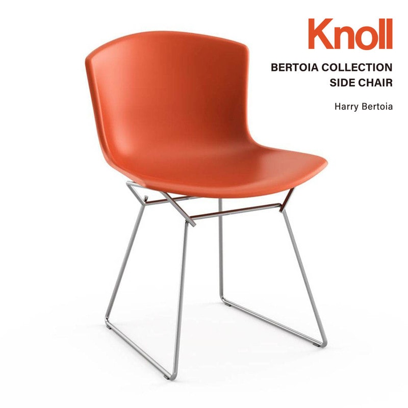 Knoll ノル ノール SIDE CHAIR サイドチェア Harry Bertoia ハリー・ベルトイア Knoll Studio<br><br>ハリー・ベルトイアがあらゆる研究を重ねて生み出したチェア