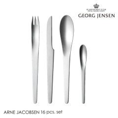 Georg Jensen 硼󥻥 ARNE JACOBSEN ͡䥳֥ ȥ꡼ 16ԡå 3355516 AJ GBX 16P ʥ ե ס<br><br>ǥޡǥε𾢡͡䥳֥ˤ륫ȥ꡼16ԡå