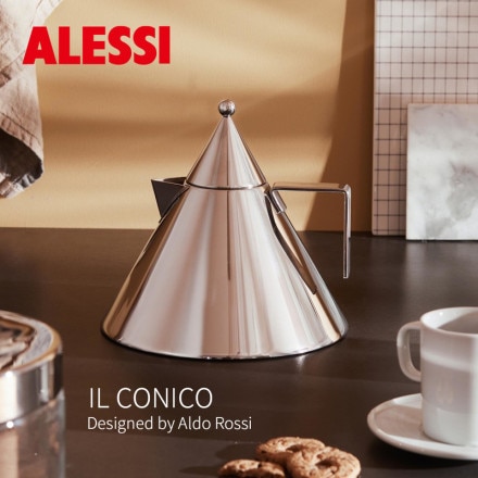 Alessi å IL CONICO 롦˥ KETTLE ȥ 2000ml Aldo Rossi ɡå ޿ 䤫 ꥢ<br><br>Aldo RossiˤIl conicoʥ롦˥˥꡼