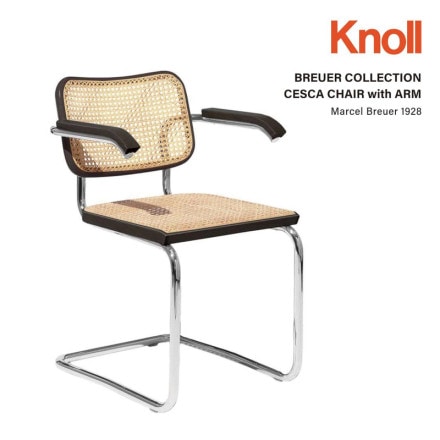 Knoll Υ Ρ  Cesca Chair  ढ  ɪݤ Marcel Breuer ޥ륻롦֥䡼 Хϥ<br><br>ХϥпȤΥޥ륻롦֥䡼ݤǥ̾